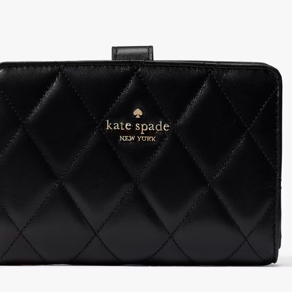 Kate Spade Black Quilted Women's Bag